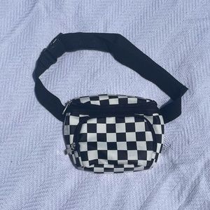 Checkered Fanny Pack